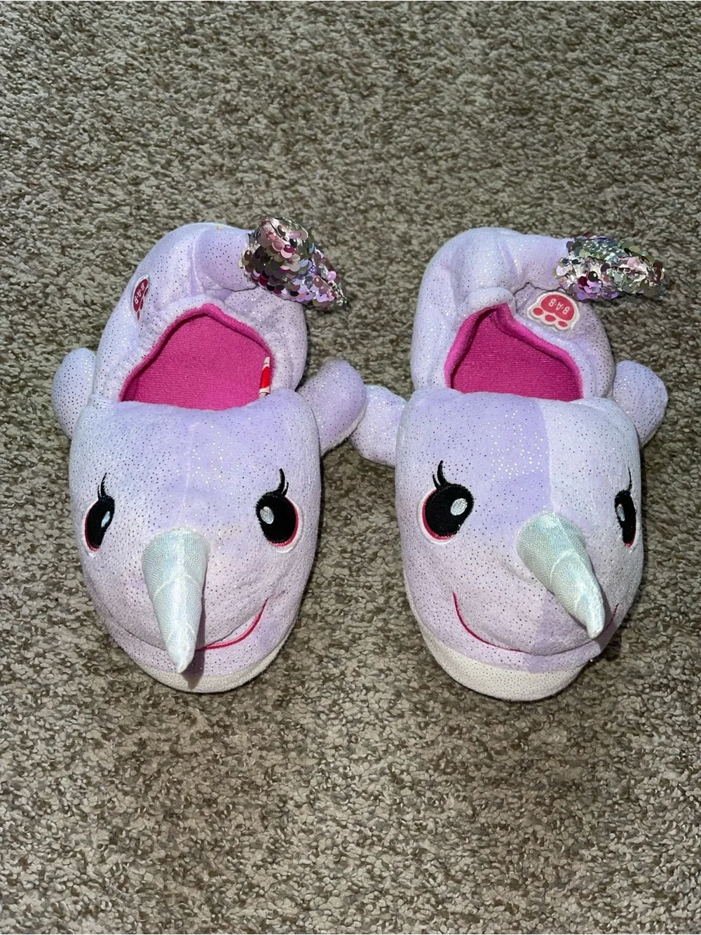 Kids Build a Bear Slippers